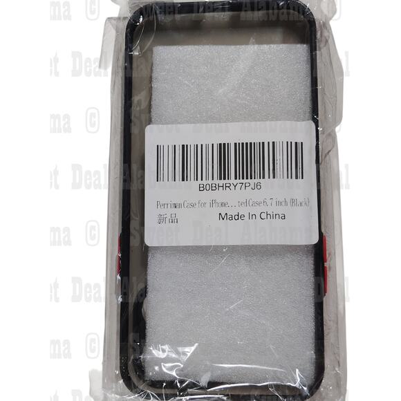 Perriman Cellphone Case For iPhone 14 Pro Max (6.7"), Black - Picture 3 of 3